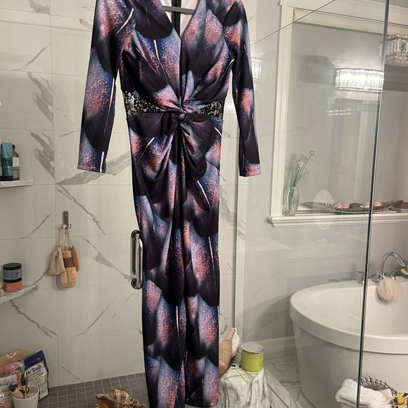 Lipsy London dress maxi length size 6 glam dress - Picture 11 of 17